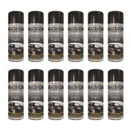 Auto Extreme All Purpose Professional Spray Paint Black Satin 400ml - Pack of 12