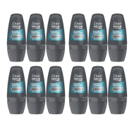 Dove Men Care Clean Comfort Antiperspirant Roll On 50ML - Pack of 12