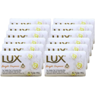 Lux Bright Impress Soap Bar Japanese White - Pack of 12