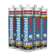 Soudal Soudaflex 40 FC Polyurethane Sealant/Adhesive Black 310ml - Pack of 12
