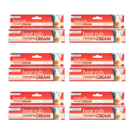 Masterplast Heat Rub Massaging Cream 70g - Pack of 6