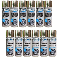 Rapide Auto Extreme Professional Chrome Effect Spray Paint 400ml - Pack of 12