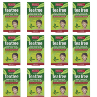 Beauty Formulas Australian Tea Tree Deep Cleansing Nose Pore Strips 6 Pack - Pack of 12
