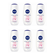 Nivea shower indulgent moisture rose 250ml - Pack of 6