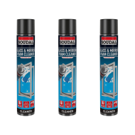 Soudal Glass & Mirror Foam Cleaner 750ml - Pack of 3