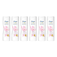Dove Lotus Flower & Rice Milk Body Lotion 250ml - Pack of 6