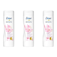 Dove Lotus Flower & Rice Milk Body Lotion 250ml - Pack of 3