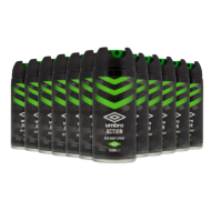 Umbro Action Body Spray Green 150ml - Pack of 12
