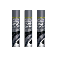 Car-Pride Tyre Shine Spray Long-Lasting Formula 300ml - Pack of 3