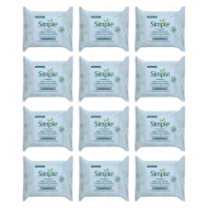Simple Regeneration Age-Resisting Wipes 25 Pieces - Pack of 12