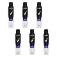 Sure Men Active Dry Antiperspirant Deodorant 200ml - Pack of 6