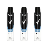 Sure Men Invisible Ice Antiperspirant Deodorant 200ml - Pack of 3