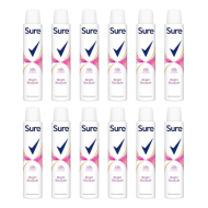 Sure Bright Bouquet Antiperspirant Deodorant for Women 200ml - Pack of 12