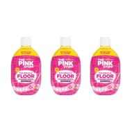 THE PINK STUFF The Miracle Direct to Floor Cleaner Squirt & Mop 750 ml - Pack of 3