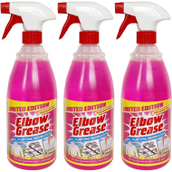 Elbow Grease All Purpose Degreaser Multi Use Cleaner Pink 1L - Pack of 3