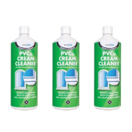 Bond It Professional Cleaning PVCu Cream Cleaner for Frames & Surrounds 1L - Pack of 3