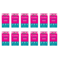 Carefree Cotton Pantyliners Fresh Scent 20 Pack - Pack of 12