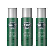 Brut Original Deodorant Body Spray for Men 200ml - Pack of 3